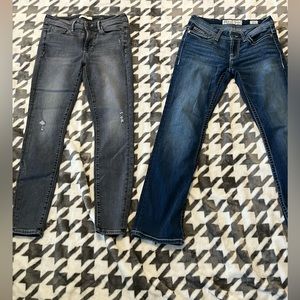 2 pairs of jeans! Great condition.
